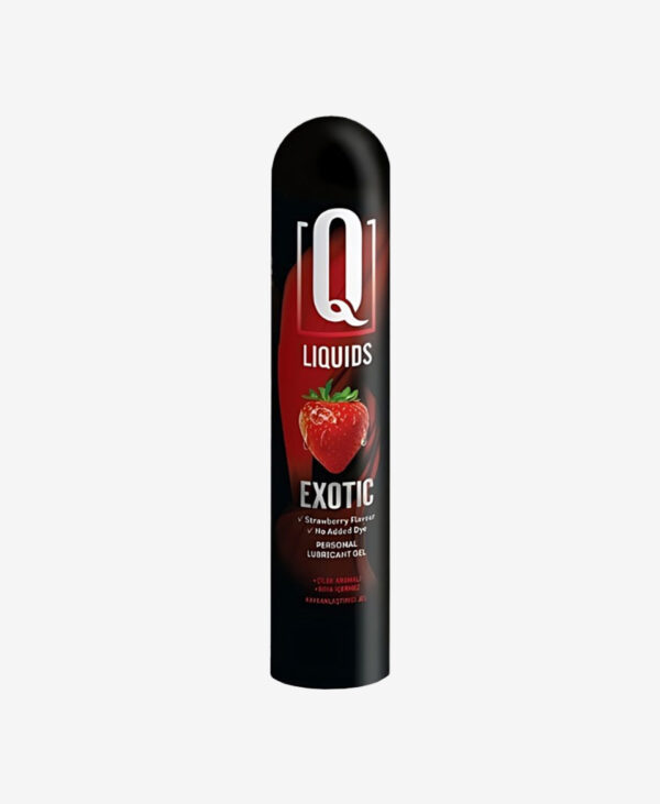 Q Liquids Excotic Cilek Aromali Kayganlastirici Jel 125 ml