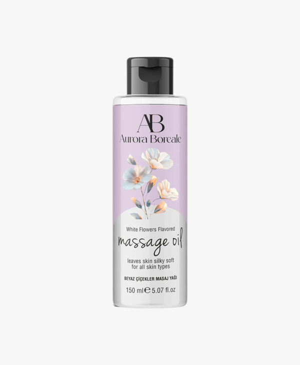 Aurora Boreale Beyaz Cicek Aromali Masaj Yagi 150ml