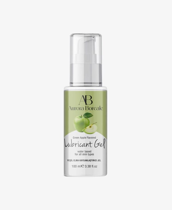 Aurora Boreale Yeşil Elma Aromalı Kayganlaştırıcı Jel 100ml