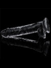 Flawless 7.5'' Clear Jel Dildo 19 cm - Görsel 6