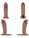 LoveToy Ingen 10'' Enhanced Set L/XL/2XL İçi Boş Kemerli Penis 23.6 cm - Görsel 4