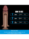 LoveToy Ingen 10'' Enhanced Set L/XL/2XL İçi Boş Kemerli Penis 23.6 cm - Görsel 6
