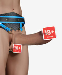 LoveToy Ingen-10'' Enhanced Set LXL 2XL İçi Boş Kemerli Penis 23.6cm