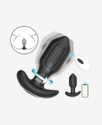 NOXXX A-Heros BUDD APP Kontrol ve Uzaktan Kumandalı 360° Anal Plug